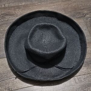 Sun And Sand Black Beach Hat Excellent Preloved Condition